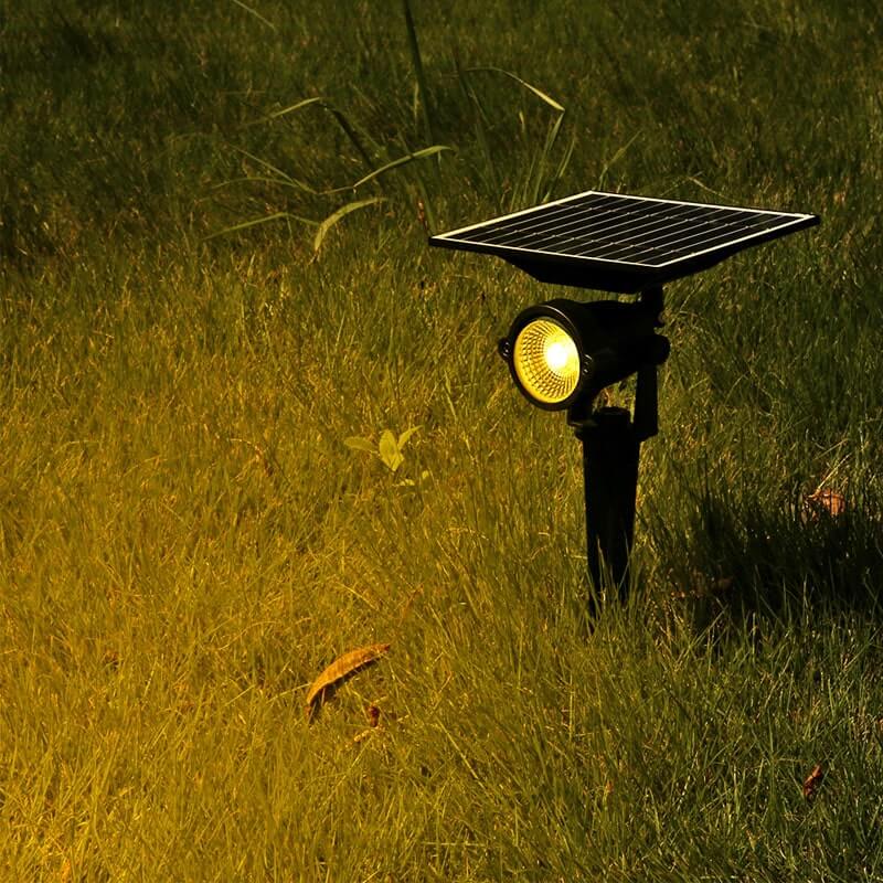 Spot solaire de jardin LED puissant