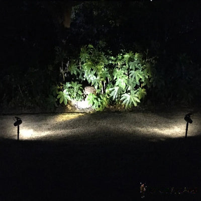 Spot solaire de jardin orientable LED