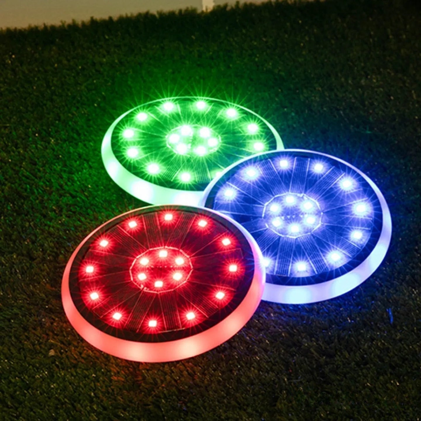 Spot Solaire Couleur Changeante de Jardin Décoratif