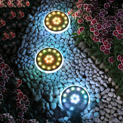 Spot Solaire Couleur Changeante de Jardin Décoratif – éclairage multicolore allumé de nuit