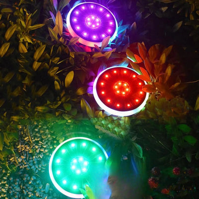 Spot Solaire Couleur Changeante de Jardin Décoratif – recharge solaire autonome, sans fil