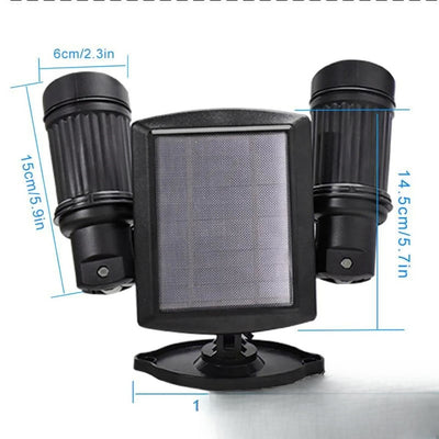 Spot solaire à détecteur dimensions