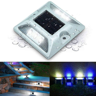 Spot solaire encastrable extérieur IP68 LED sol terrasse