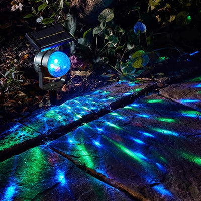 Spot Solaire de Jardin Décoration LED Multicolore