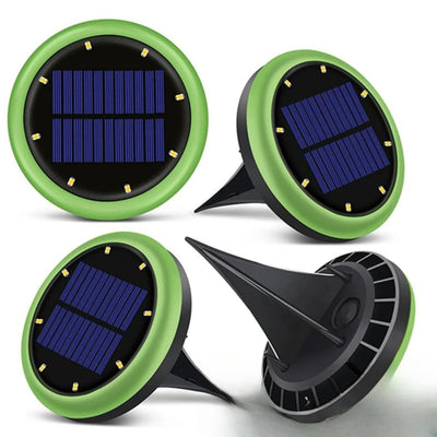 Spot Solaire à Planter Extérieur LED Jardin Allée – spot planté le long de l'allée