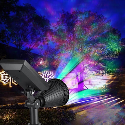 Spot Solaire LED Couleur Changeante RGB pour Jardin