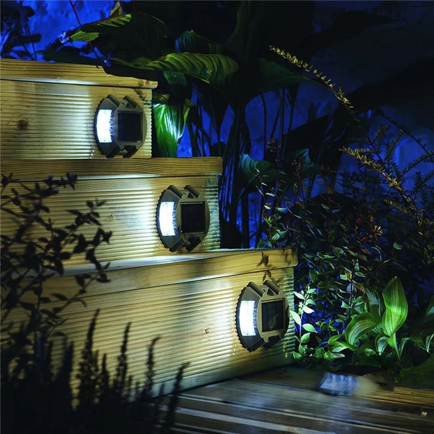 Spot Solaire LED Encastrable au Sol Extérieur Étanche