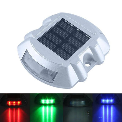 Spot Solaire LED Encastrable au Sol Multicolore Étanche