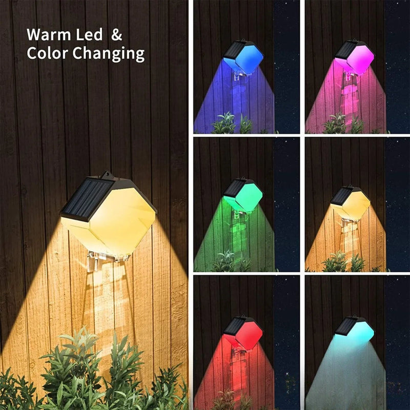 Lampe décorative solaire suspendue LED extérieur