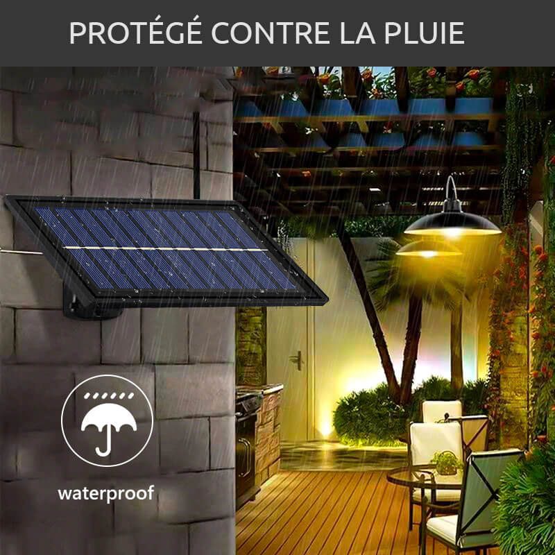 Suspension solaire LED extérieure pour jardin