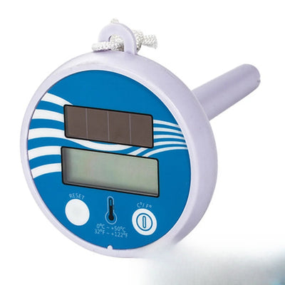 Thermomètre Piscine Sans Fil Solaire Flottant Extérieur – thermomètre flottant à la surface de l'eau