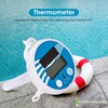 THERMOMETRE PISCINE SANS FIL SOLAIRE