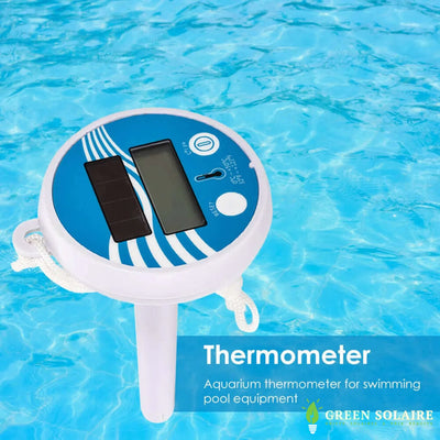 THERMOMETRE PISCINE SANS FIL SOLAIRE