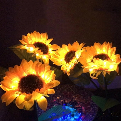 Fleur Solaire Tournesol Lumineux Décoration Jardin – tournesol décoratif planté au jardin
