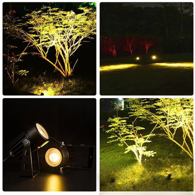Spot Solaire LED Orientable Extérieur 2 Têtes – deux têtes orientables installées au mur