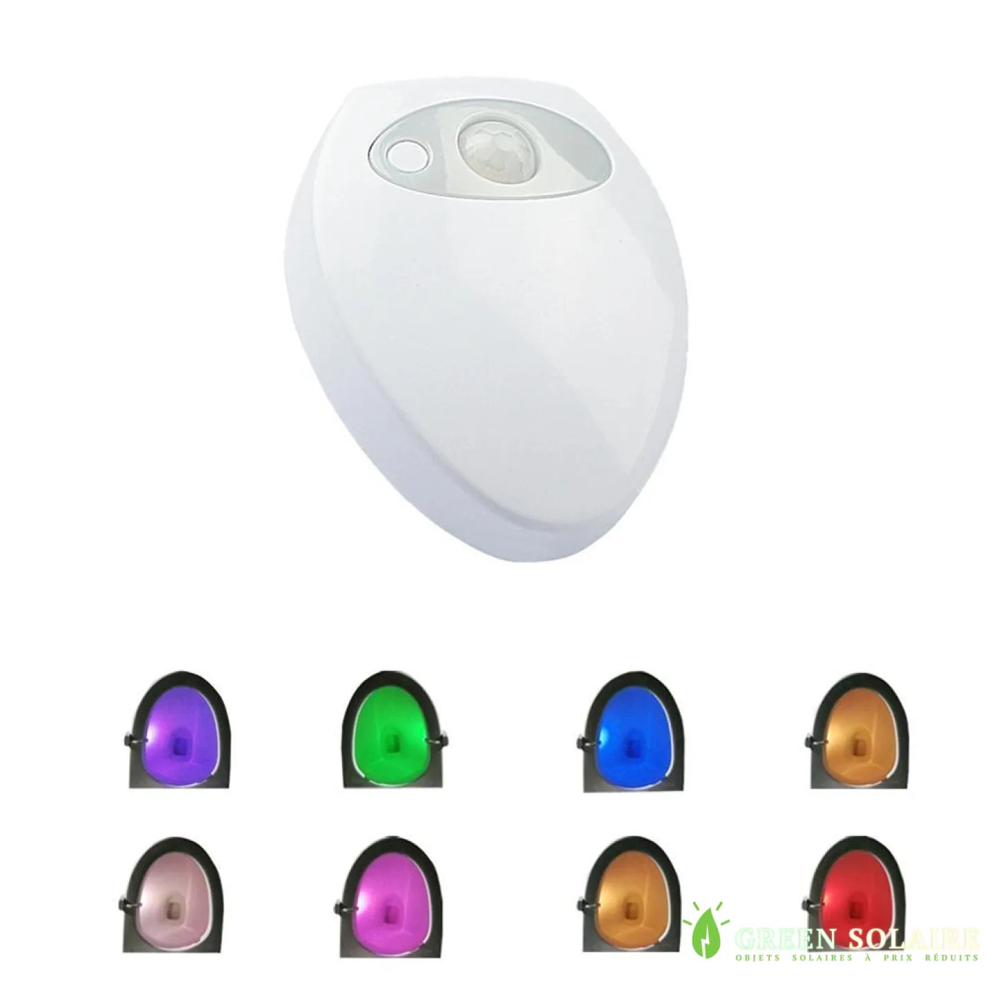 Veilleuse LED W.C USB à Détection RGB